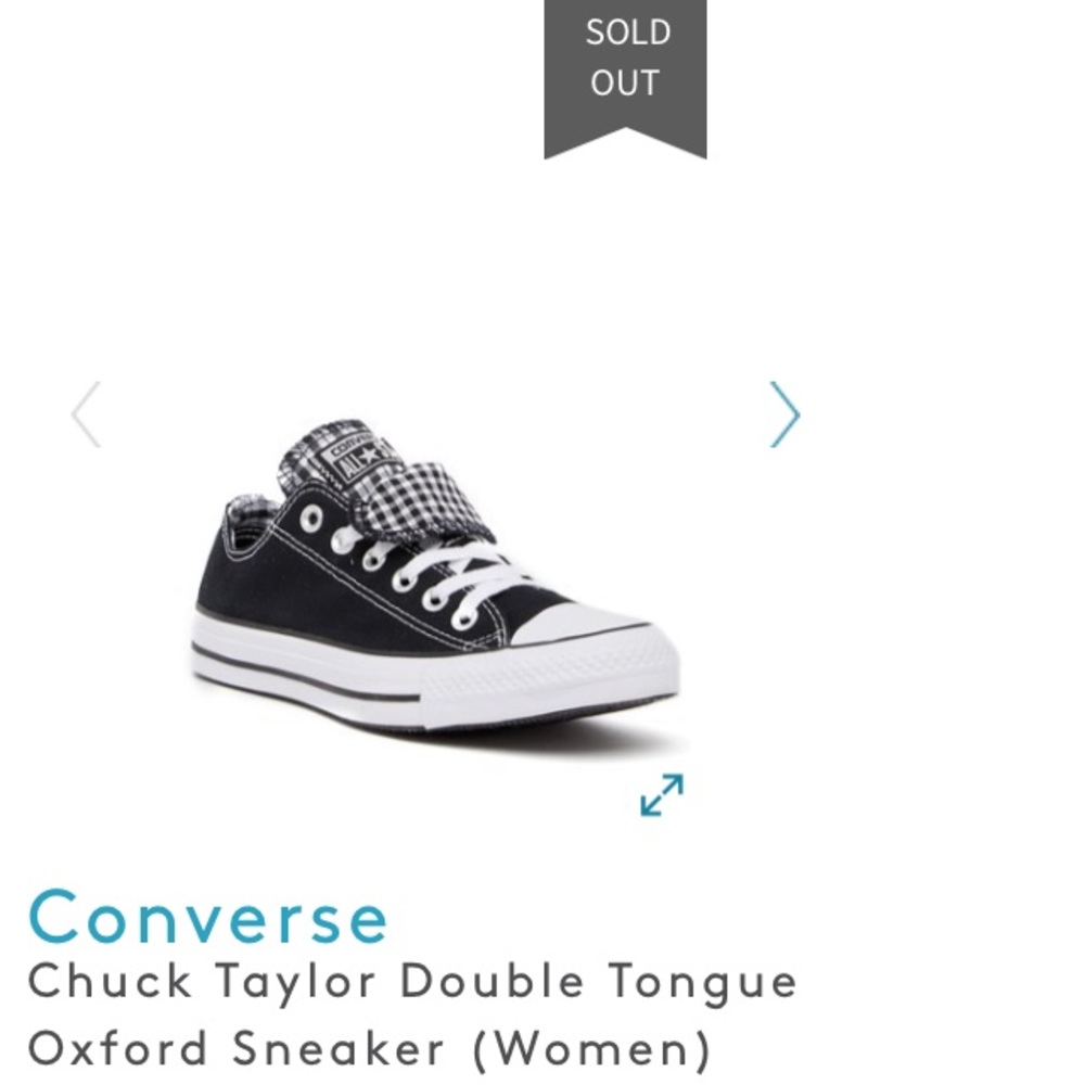 Converse Chuck Taylor Double Tongue Oxford Sneaker